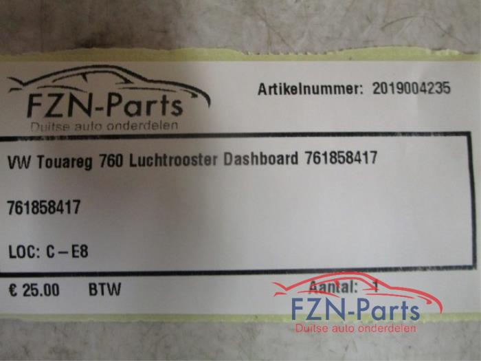Luchtrooster Dashboard Volkswagen Touareg (22735885)