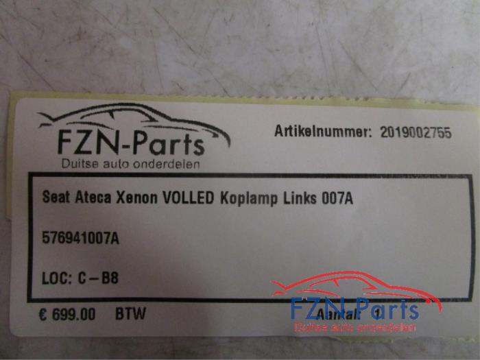 Koplamp links Seat Ateca (22721512)