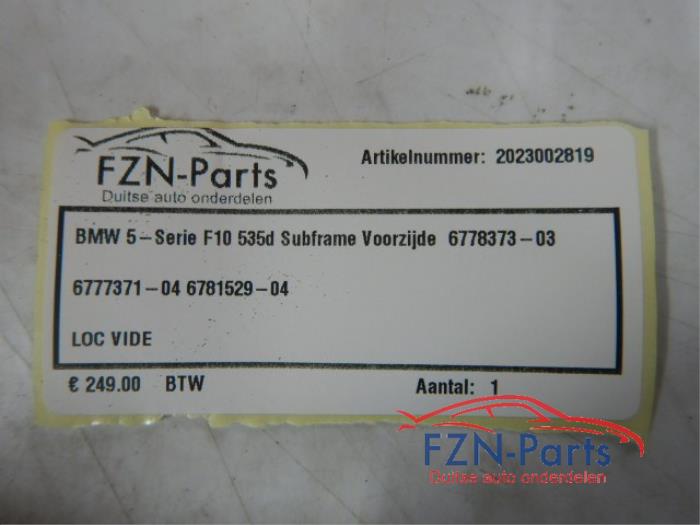 Subframe BMW 5-Serie (22726180)