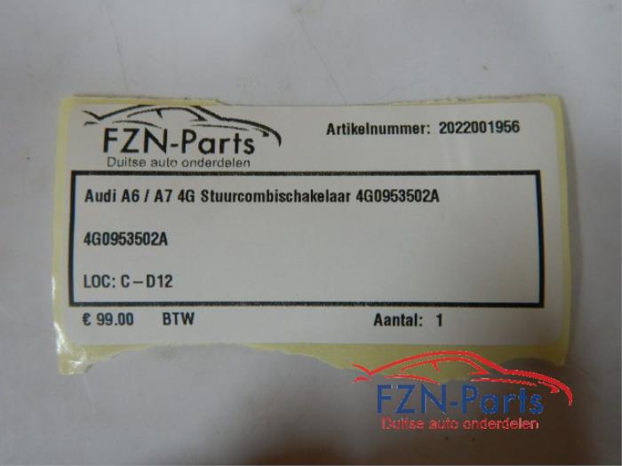 Combischakelaar Stuurkolom Audi A6 (22739232)
