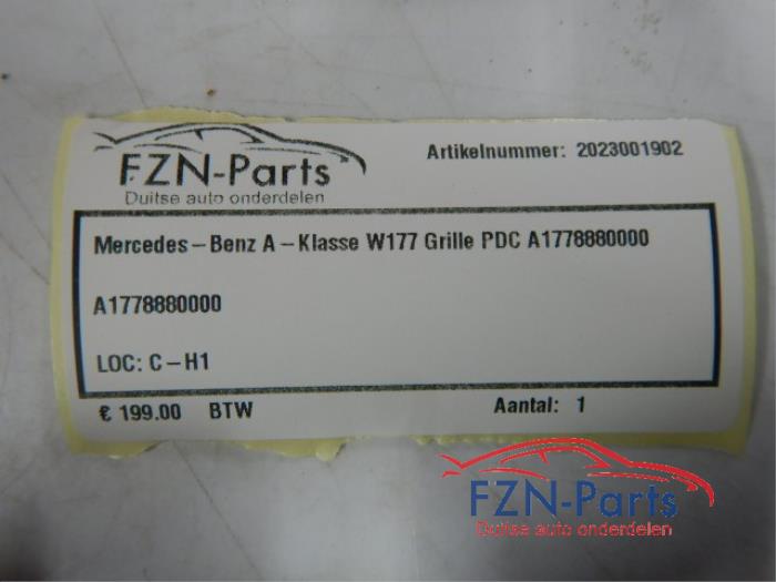 Mercedes-Benz A-Klasse W177 Grille PDC
