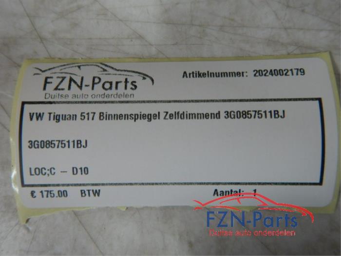 Binnenspiegel Volkswagen Tiguan (22726598)