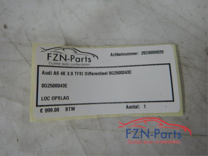 Audi A6 4K 3.0 TFSI Differentieel