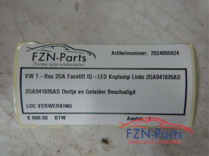 Koplamp links Volkswagen T-Roc (22721518)