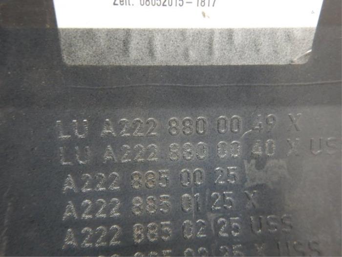 Achterbumper Mercedes S-Klasse (22724294)