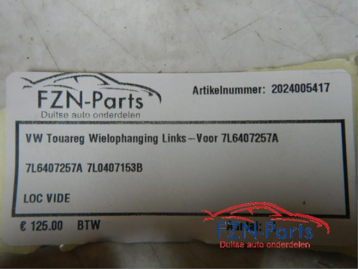 Fusee links-voor Volkswagen Touareg (22729820)