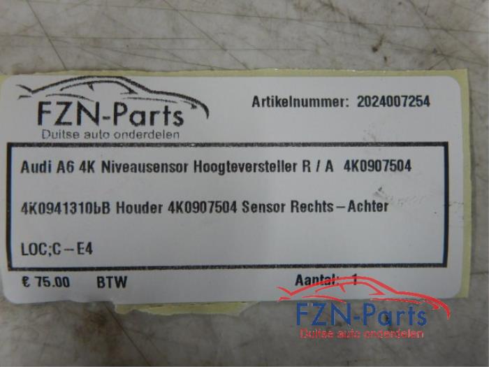 Audi A6 4K Niveausensor Hoogteversteller Rechts-achter