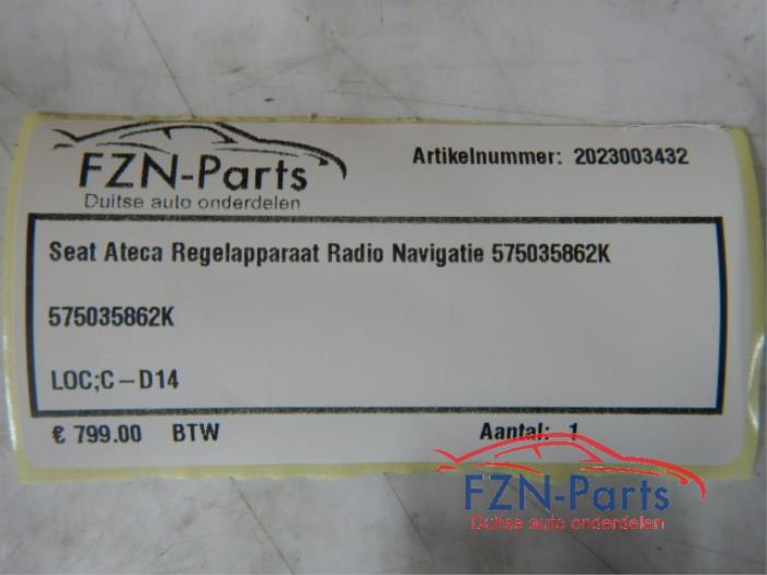 Regelunit Multi Media Seat Ateca (22744029)