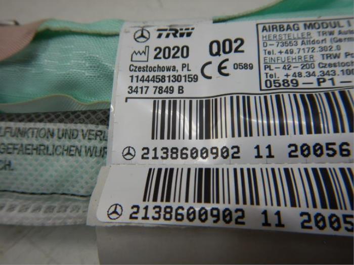 Mercedes-Benz E-Klasse Dakairbags Set L+R