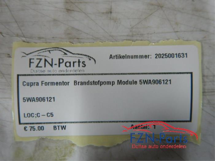 Brandstofpomp module Cupra Formentor (22733051)