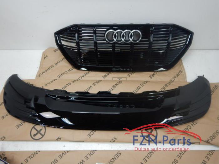Audi E-Tron / E-tron Sportback 4KE Black Pakket Grille Onderlip Diffuser