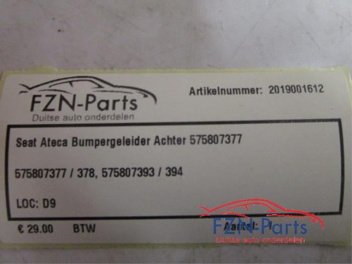 Bumpersteun links-achter Seat Ateca (22738429)
