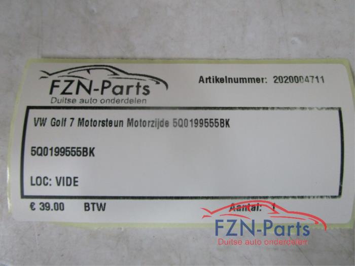 VW Golf 7 Motorsteun Bakzijde