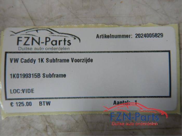 VW Caddy 1K Subframe Voorzijde