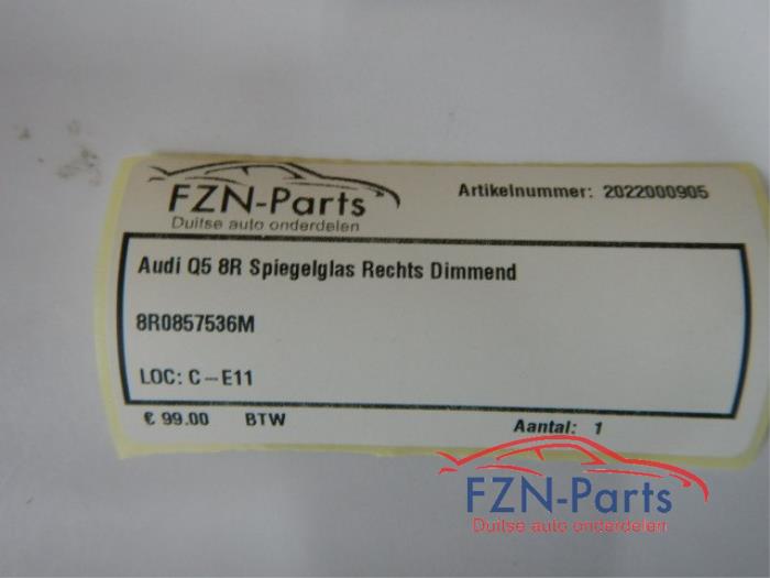 Spiegelglas rechts Audi Q5 (22726285)