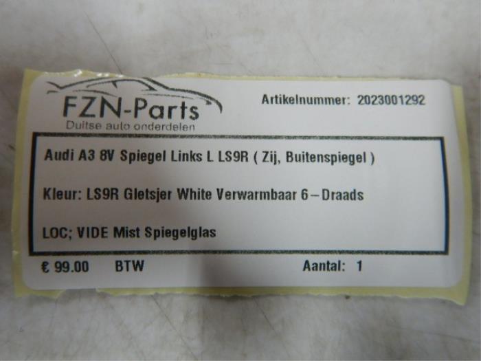 Buitenspiegel links Audi A3 (22725301)