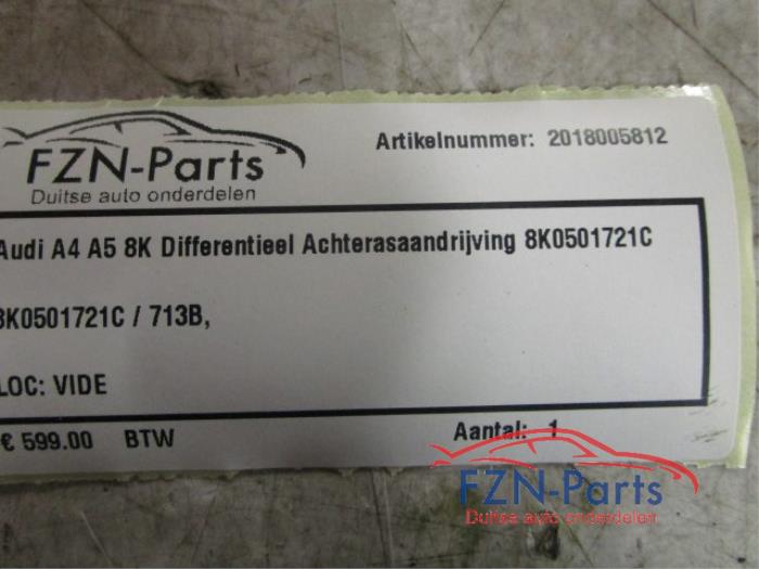 Differentieel achter Audi A5 (22733841)