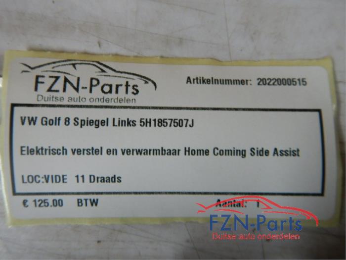 VW Golf 8 Spiegel Links