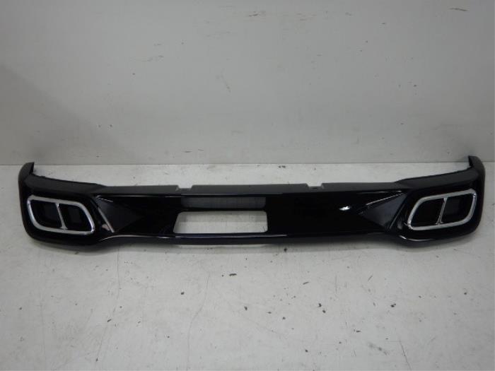 VW Golf 8 R-Line Diffuser Onderlip Hoogglans Zwart