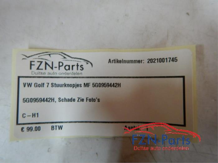 Schakelaar stuurbediening Volkswagen Golf (22740473)