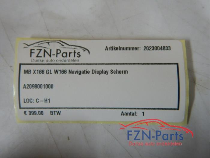 Navigatie Display Mercedes Diversen (22736837)