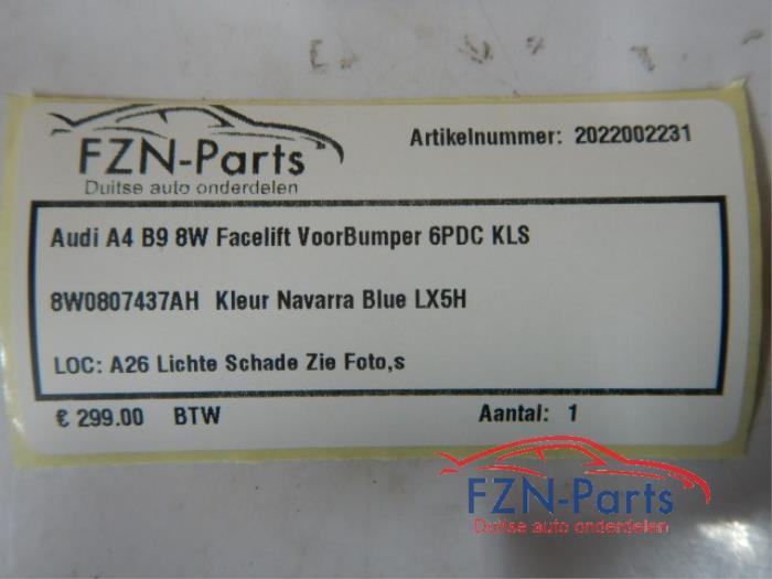Voorbumper Audi A4 (22720882)