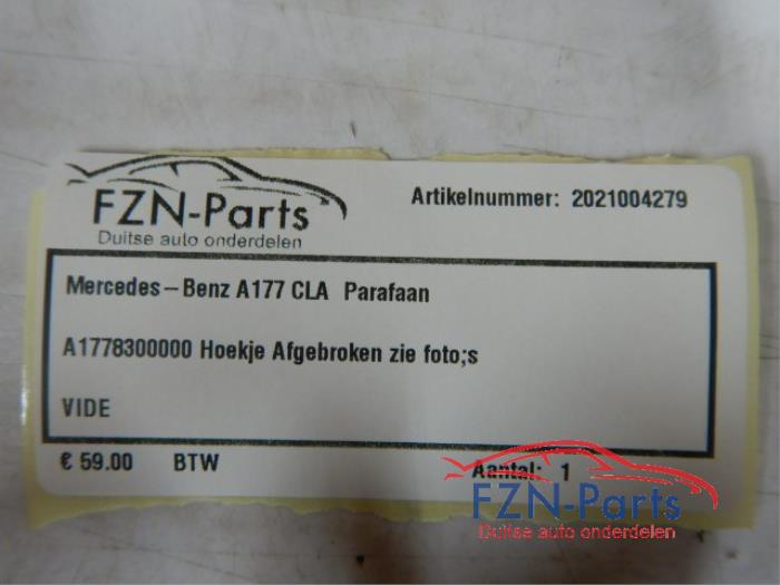 Paravent Mercedes A-Klasse (22729989)