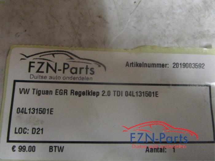 EGR Klep Volkswagen Tiguan (22744025)