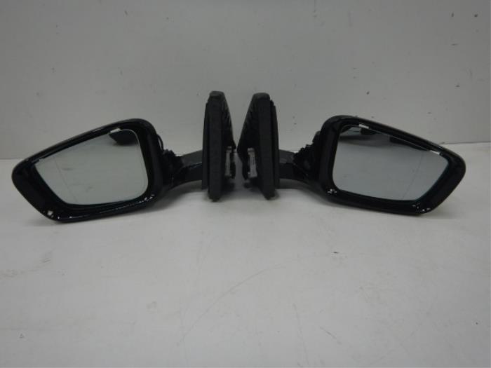 BMW 3-Serie G20 / G21 shadowline spiegelset Inklapbaar met glas