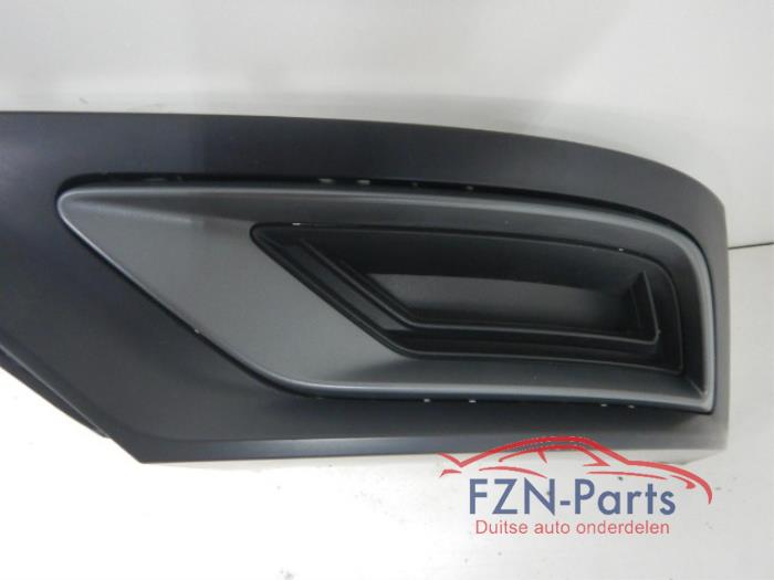 Audi Q8 4M S-Line Onderlip Hoogglans Zwart