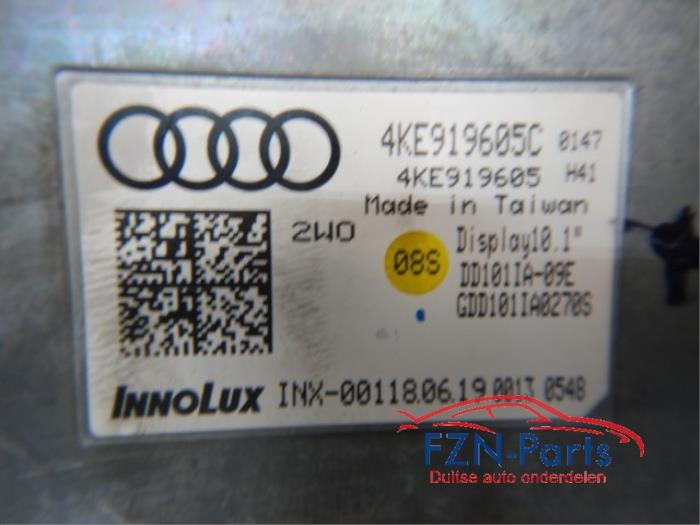 Audi E-Tron 4KE Display Scherm Dashboard