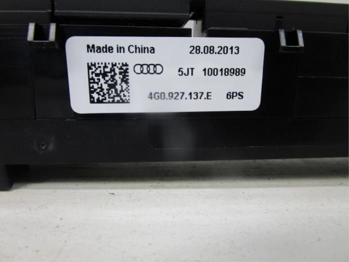 Navigatie bedienings paneel Audi A7 (22744719)