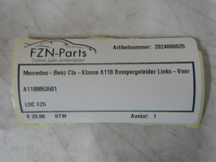 Mercedes-Benz CLA -Klasse A118 Bumpergeleider Links-Voor