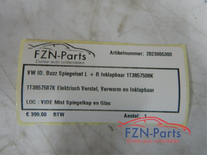 VW ID. Buzz Spiegelset L + R Inklapbaar