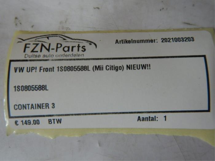 BMW 5-Serie G30 Schuim Voorbumper Bumperbalk