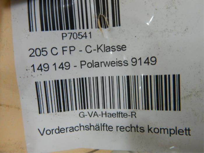 Wielophanging rechts-voor Mercedes C-Klasse (22729710)