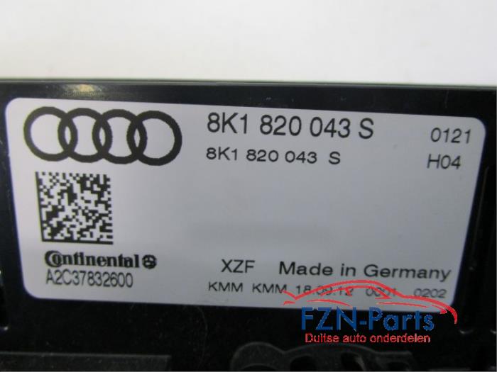 Climatronic Paneel Audi A5 (22739925)