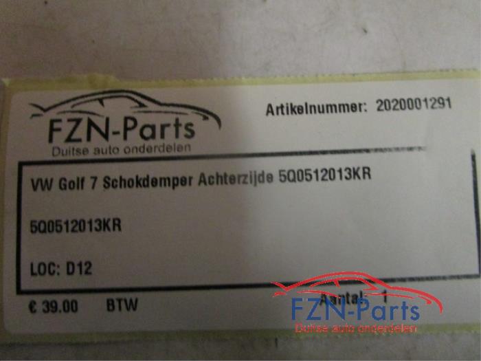 Schokdemper links-achter Volkswagen Golf (22743446)