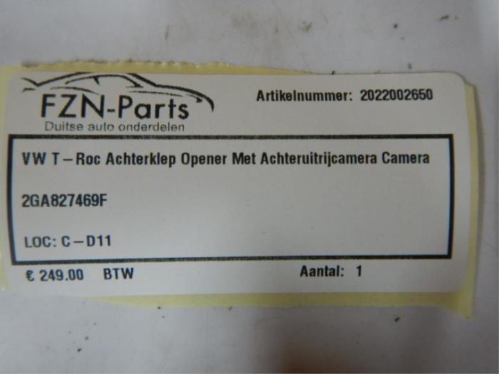 VW Polo 2G Facelift Logo embleem Grille ACC
