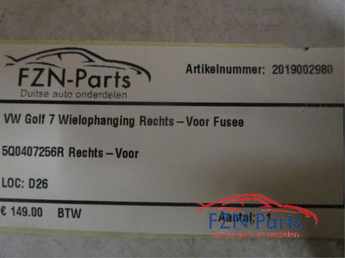 VW Golf 7 Wielophanging Rechts-Voor Fusee