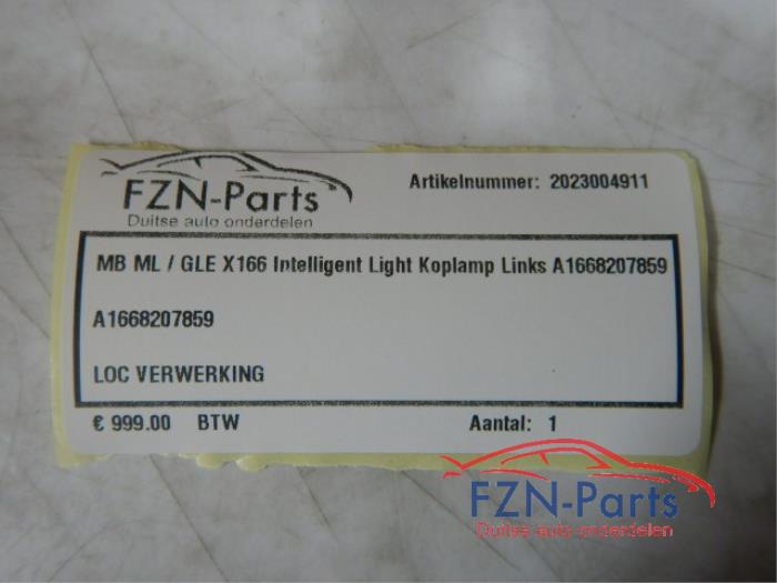 Mercedes ML / GLE X166 Intelligent Light Koplamp Links