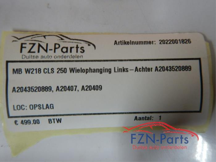 Wielophanging links-achter Mercedes CLS-Klasse (22729524)