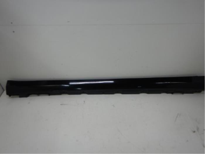 Mercedes-Benz S-Klasse W222 Side-Skirt Links Kleur: Obsidian Black