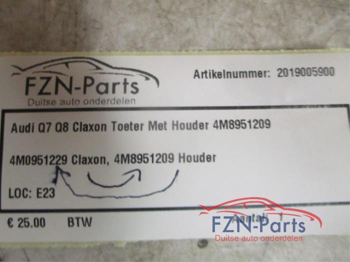 Claxon Audi Q7 (22727239)