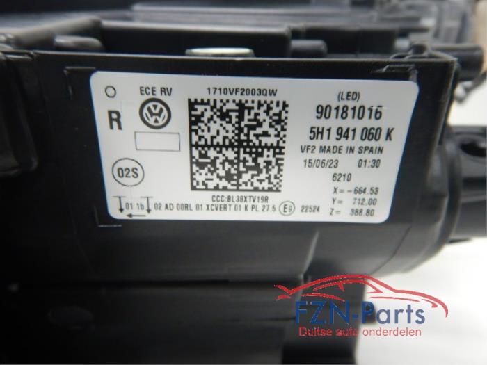 Koplampset links+rechts Volkswagen Golf (22723386)