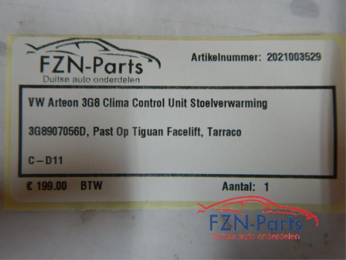 Climatronic Paneel Volkswagen Arteon (22742919)