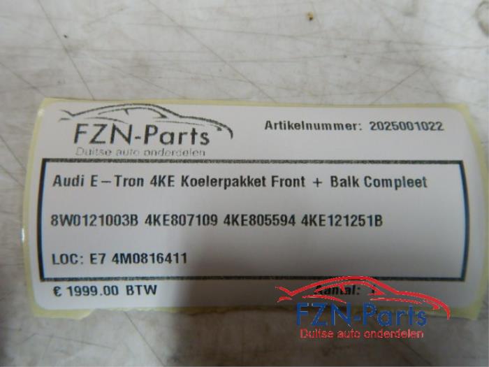 Koelerset Audi E-Tron (22726817)