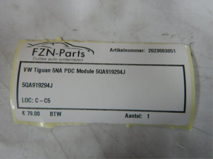 VW Tiguan 5NA PDC Module