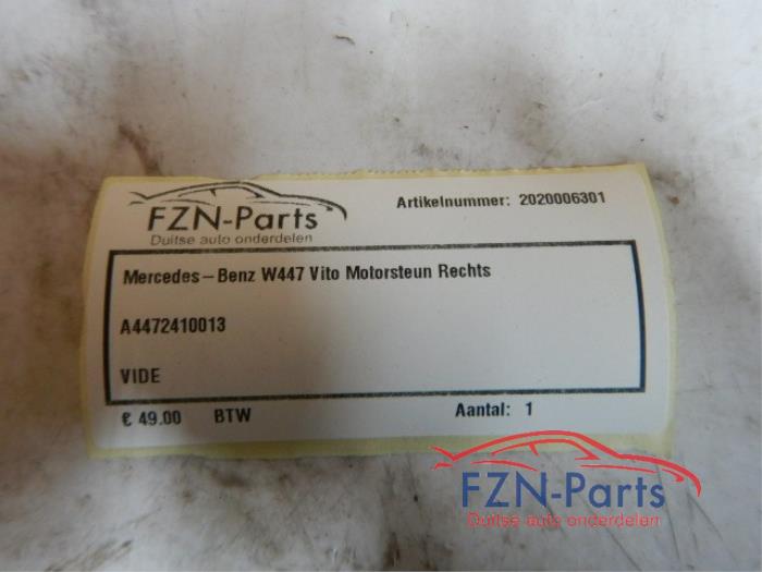 Motorsteun Mercedes Vito (22736629)