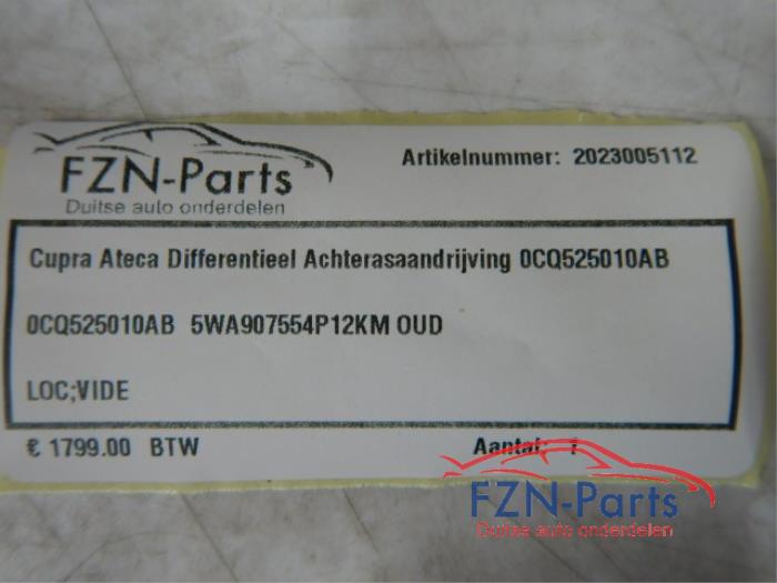 Differentieel achter Seat Ateca (22733852)